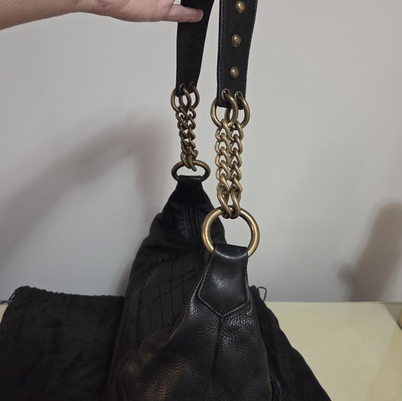 Vintage Carlos FALCHI alligator Flap Hobo - Picture 9 of 11